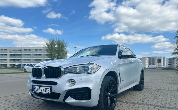 BMW X6 cena 149999 przebieg: 162000, rok produkcji 2016 z Mosina małe 121